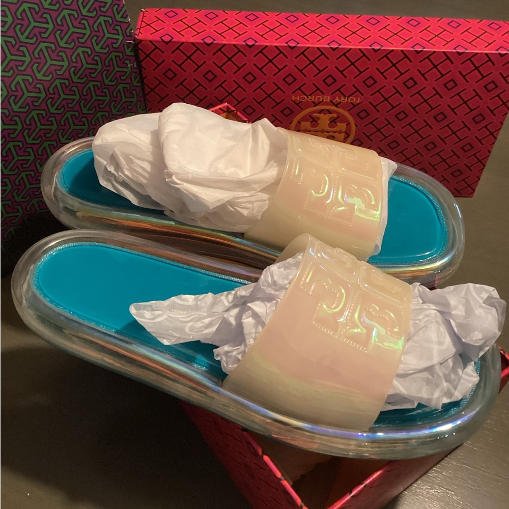 Tory Burch Jelly slide sandal size 11